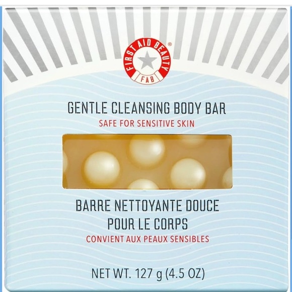 First Aid Beauty Other - First Aid Beauty Gentle Cleansing Body Bar - Cream and White